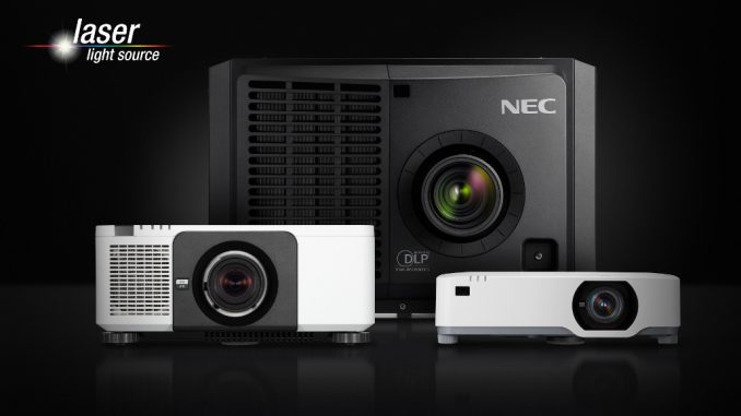 Projektoren NEC P525UL, P1005QL, PH3501Q
