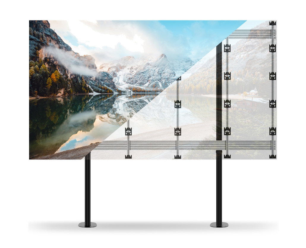BT93INFWP-B-5X5 Halterung