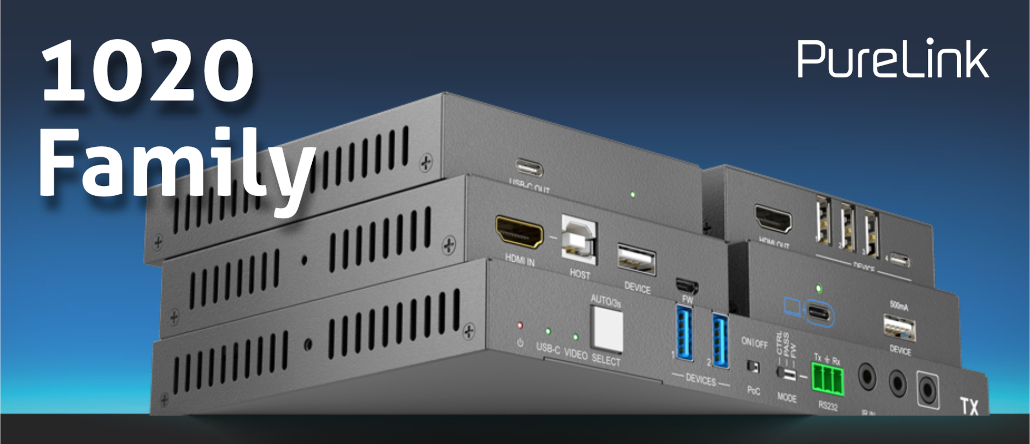 HDBaseT 1020-Familie von Purelink