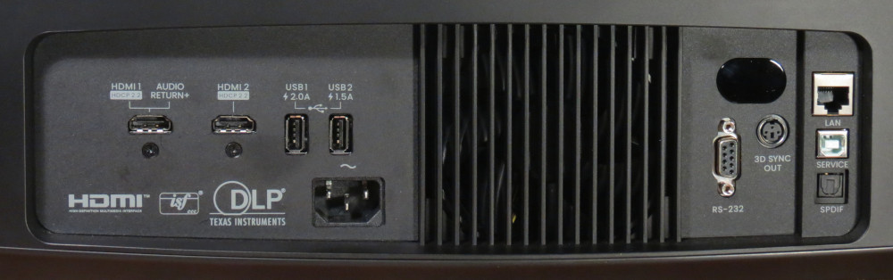 BenQ BR9708 Anschlüsse