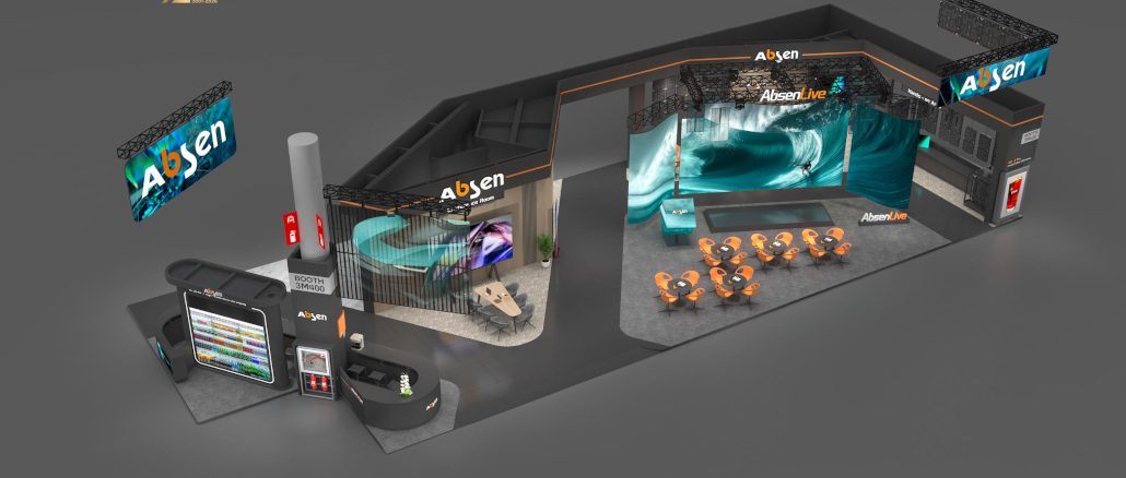 Absen ISE 2026 Exhibition Design