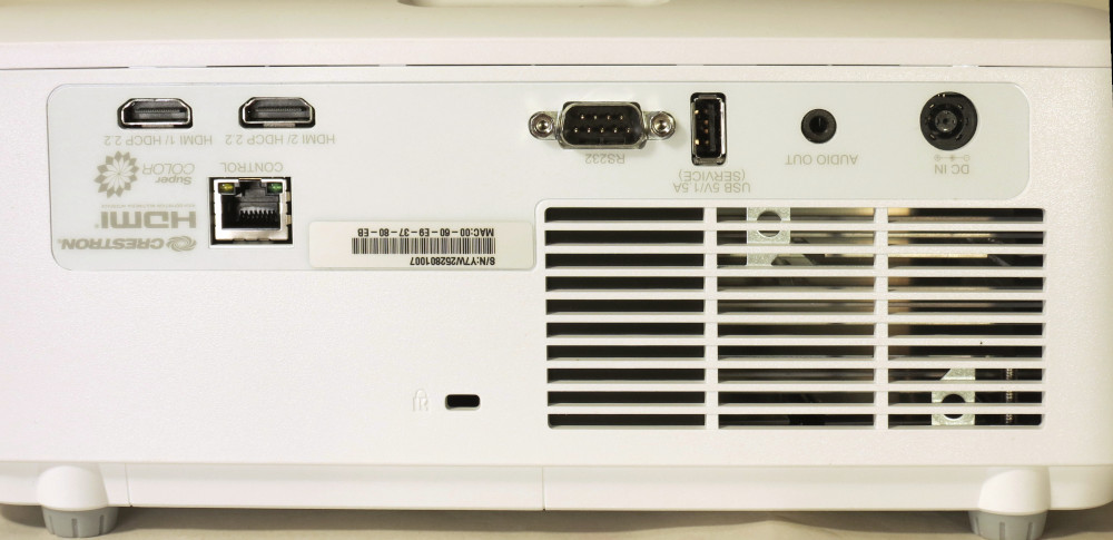 ViewSonic LSD400HD-ST - Anschlussfeld