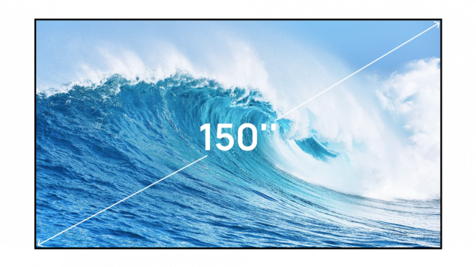 AWOL 150" Fresnel Bildwand