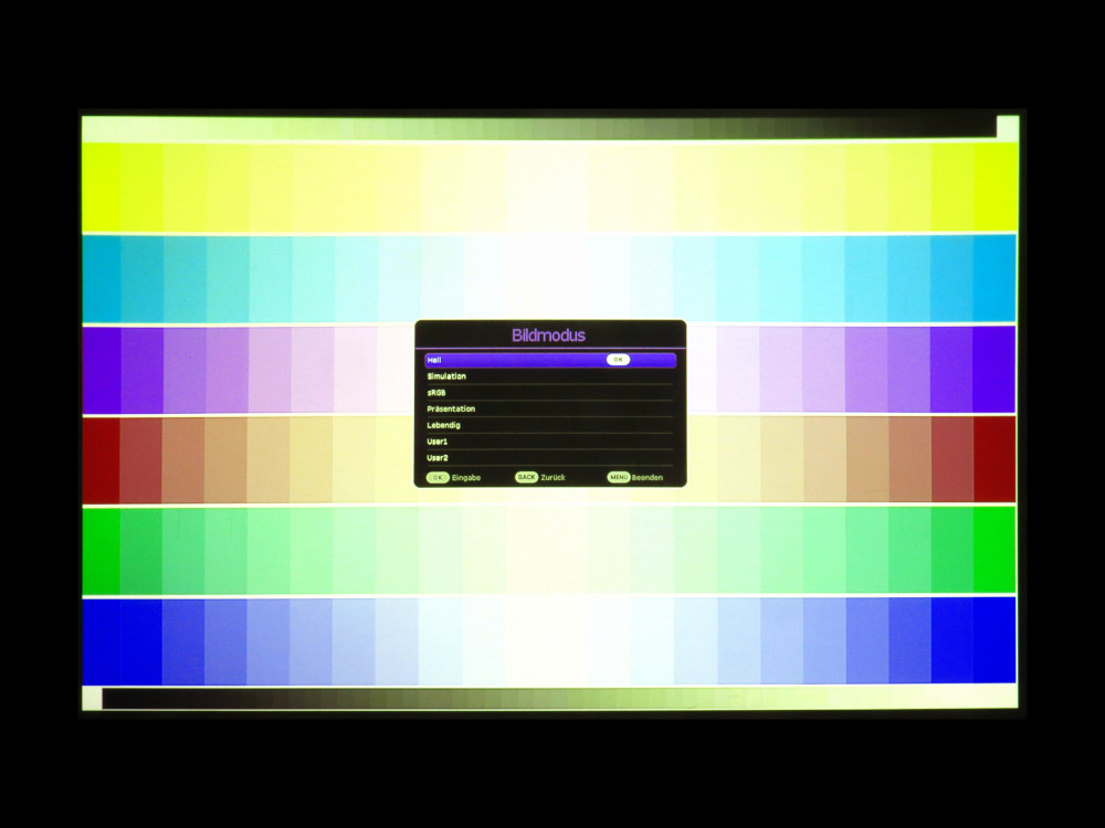 BenQ LH860ST: Hell